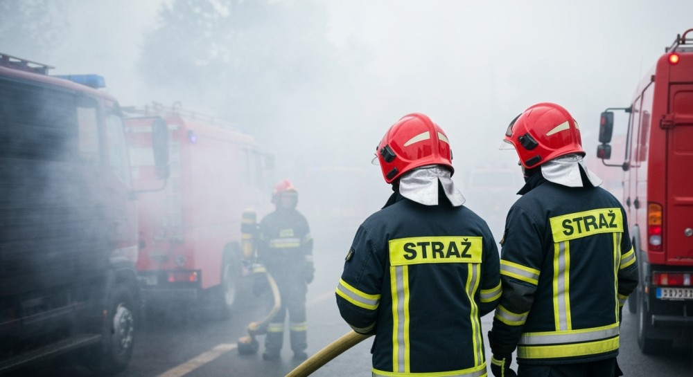 Misterne zagadki pożaru w krakowskim hostelu: Policja poszukuje tajemniczego mężczyzny!