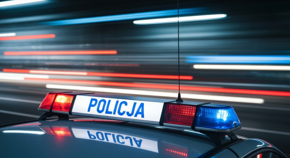 Złodziej w rękach policji po nocnej kradzieży w szklarni