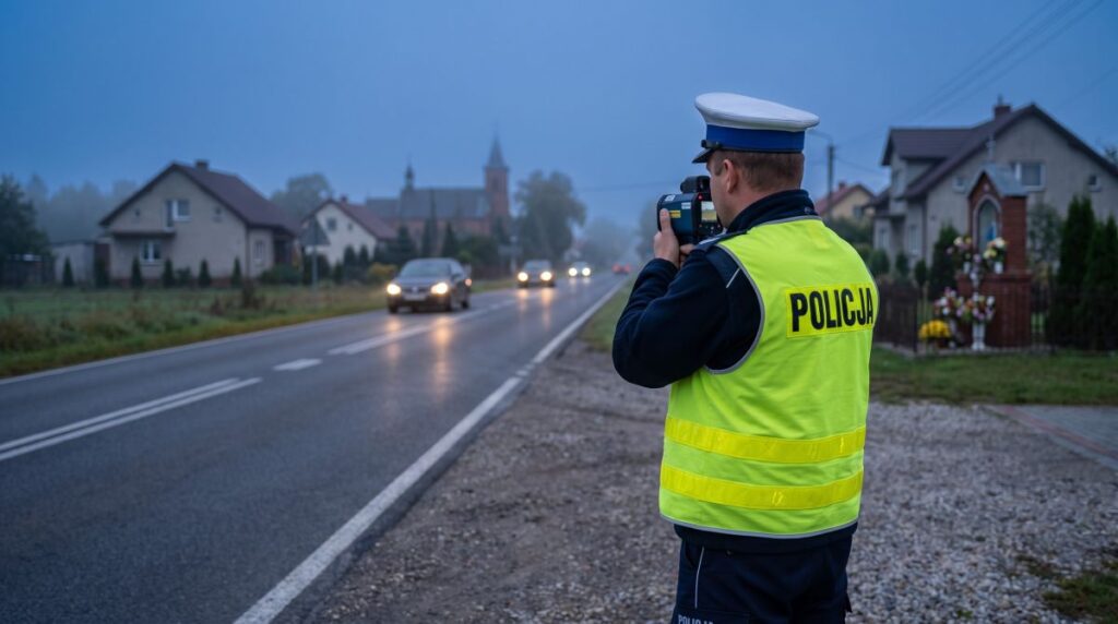 Dramatyczny pościg za nietrzeźwym kierowcą w Gołczy
